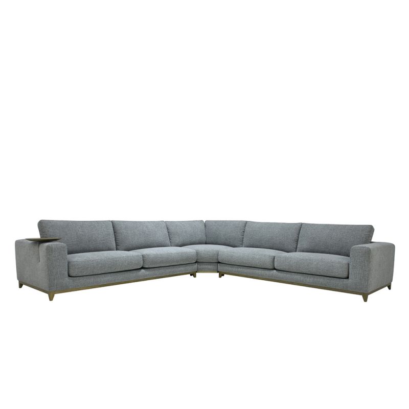 Classic Home - Donovan Sectional Gray - 2167SC14
