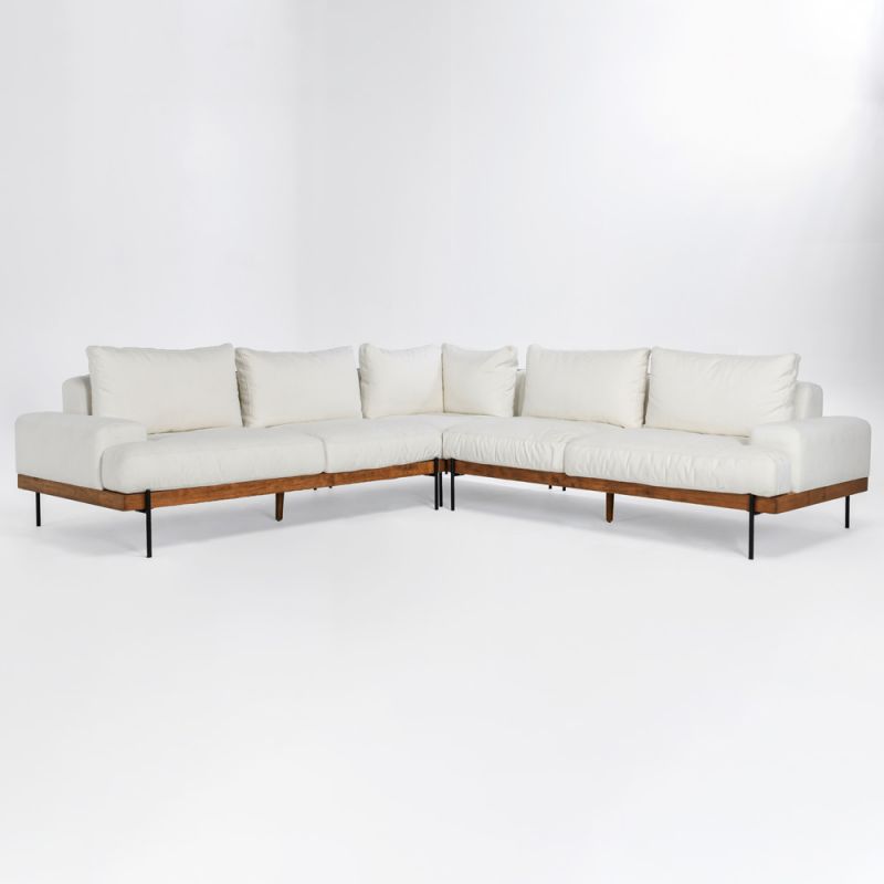 Classic Home - Faro Sectional White - 53005289