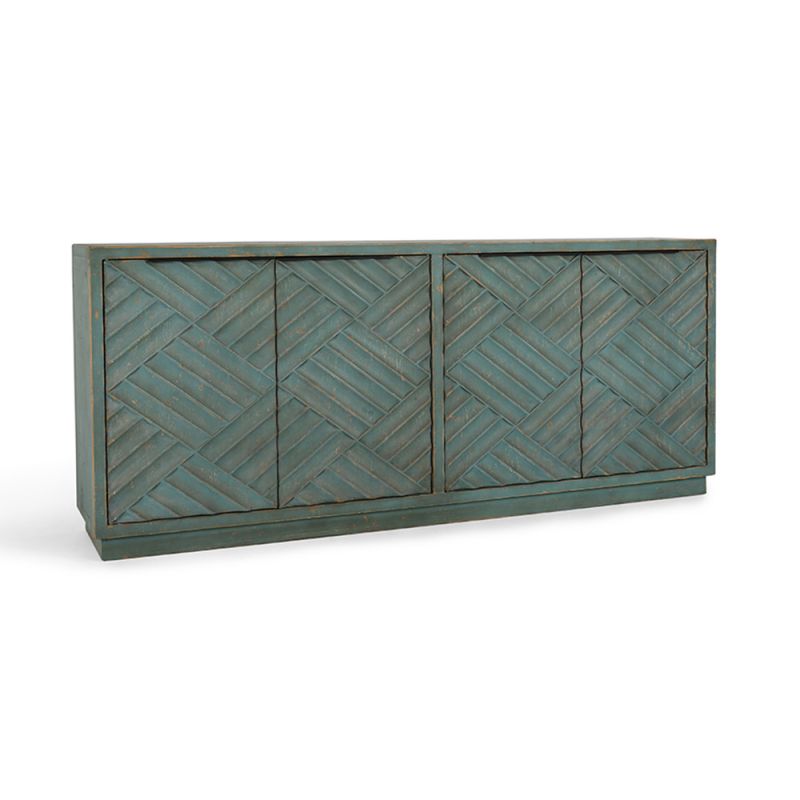 Classic Home - Mateo 4Dr Sideboard Teal - 52004639