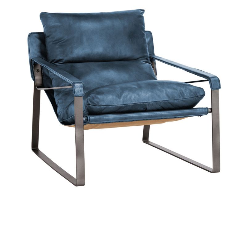 Classic Home - Morgan Accent Chair Blue - 53004677