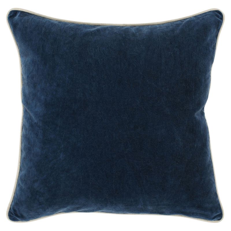 Classic Home - SLD Heirloom Velvet Navy 22x22 (Set of 2) - V240091