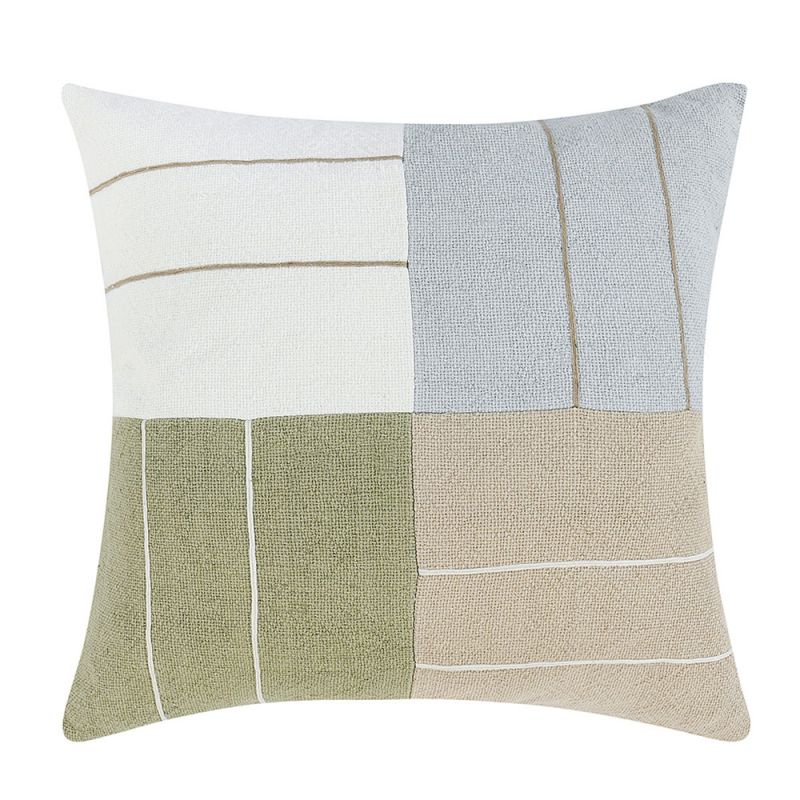 Classic Home - Stillness - Niya Wheat Green Multi 22x22 (Set of 2) - V280014