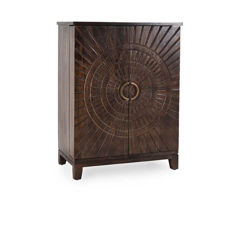 Classic Home - Vivienne Bar Cabinet Brown - 52010847