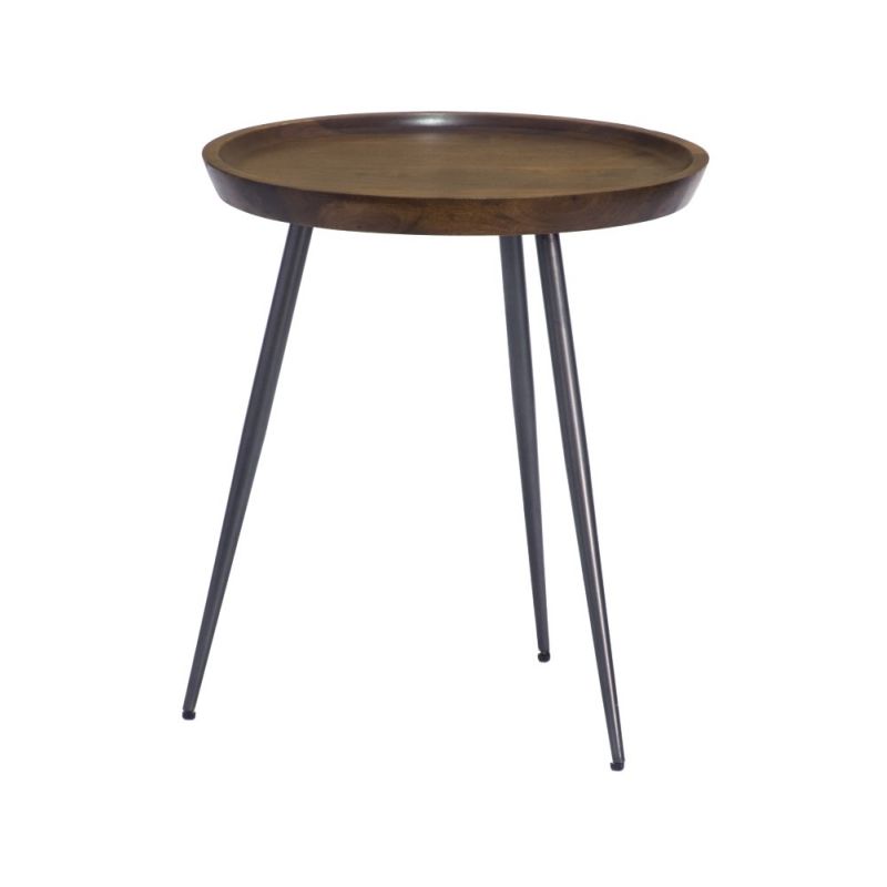 Coast To Coast - Accent Table in Brown / Gunmetal - 53451