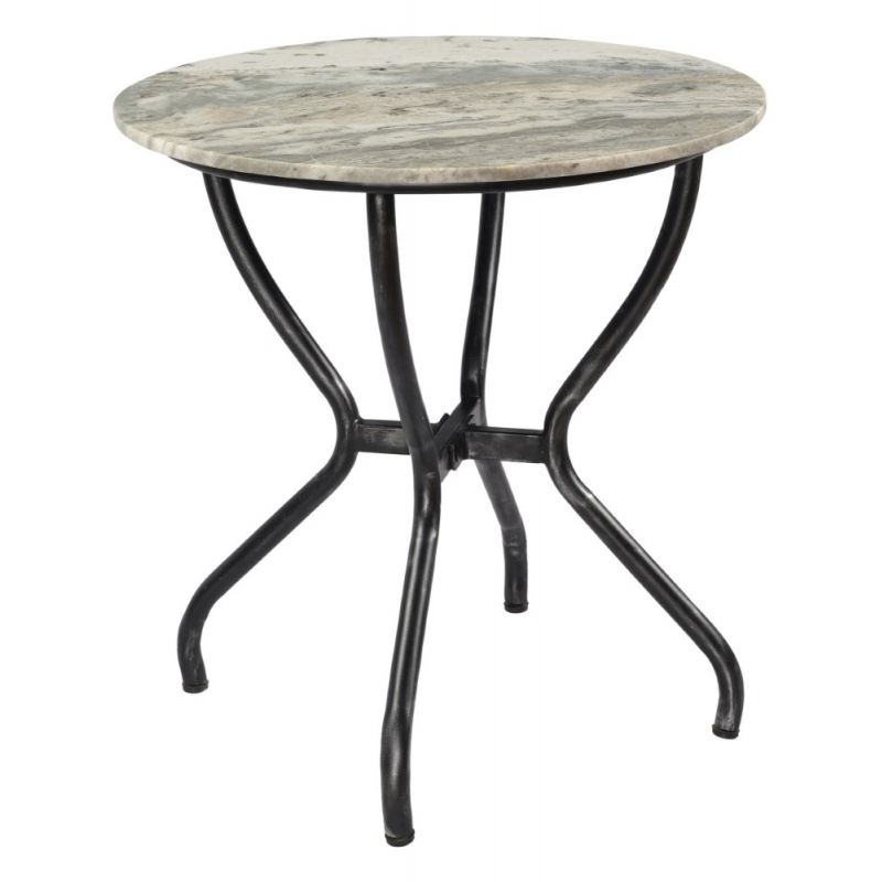 Coast To Coast - Accent Table in Madeline Antique Silver Rub - 49508