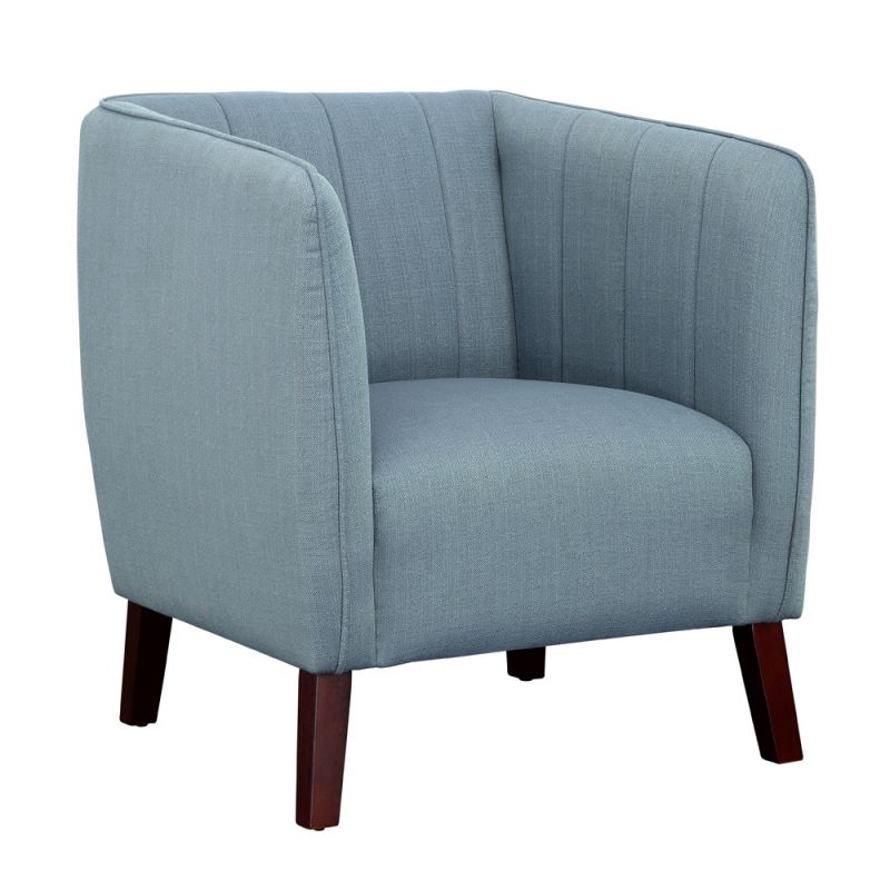 Coast to Coast - Florence Contemporary Blue Upholstered Armchair - 90307