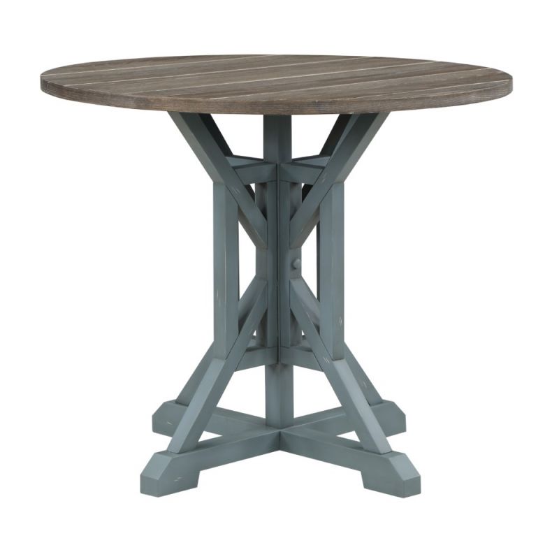 Coast to Coast Imports - Bar Harbor Round Counter Height Dining Table - 66121