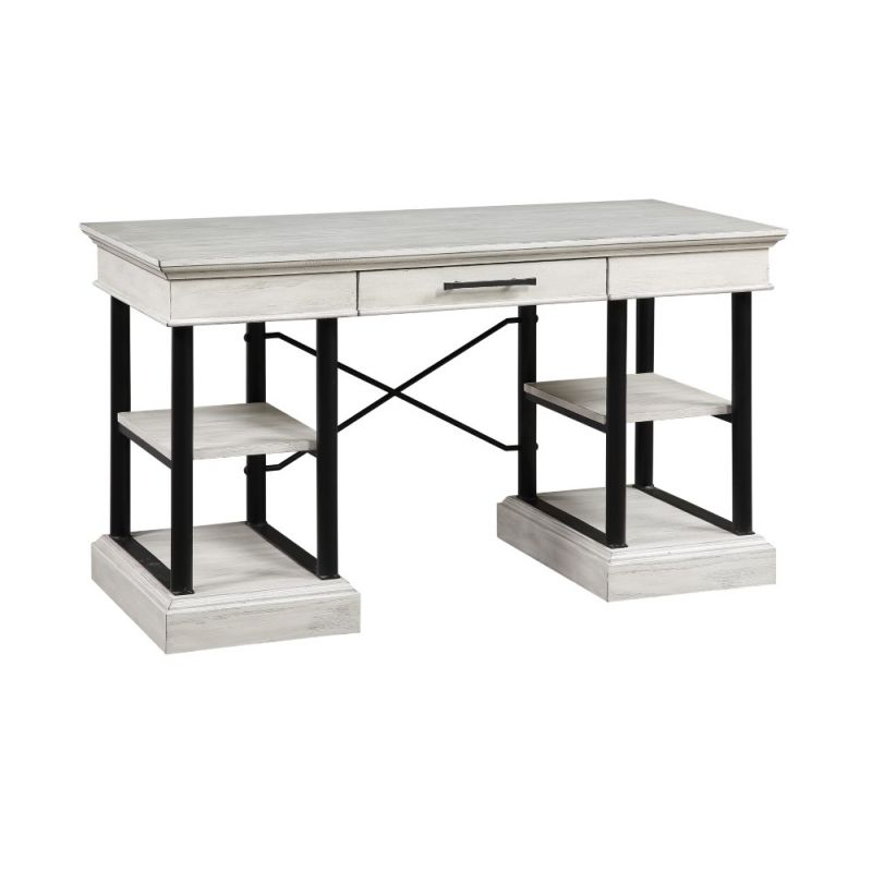 Coast To Coast - One Drawer Desk in White - 51541