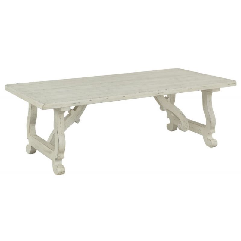 Coast To Coast - Orchard Park Cocktail Table in Orchard White Rub - 22521