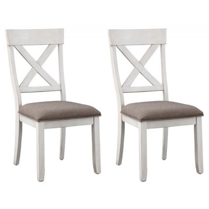 Coast To Coast - Bar Harbor II Dining Chairs in Bar Harbor Cream - (Set of 2) - 48105