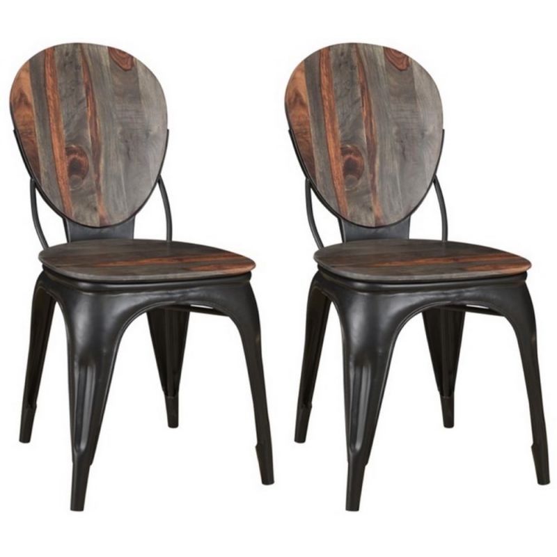 Coast To Coast - Sierra II Dining Chairs in Brown - (Set of 2) - 53425