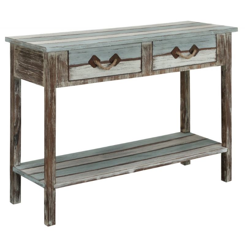 Coast To Coast - Two Drawer Console Table in Islander Multicolor - 91747