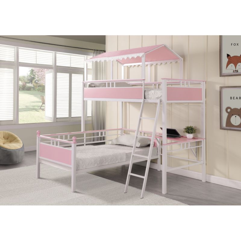 Coaster -  Alexia Twin/Twin Workstation Bunk Bed - 400119