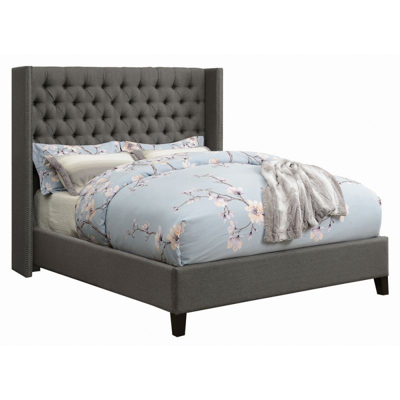 Coaster -  Bancroft Upholstered Bed C King Bed - 301405KW