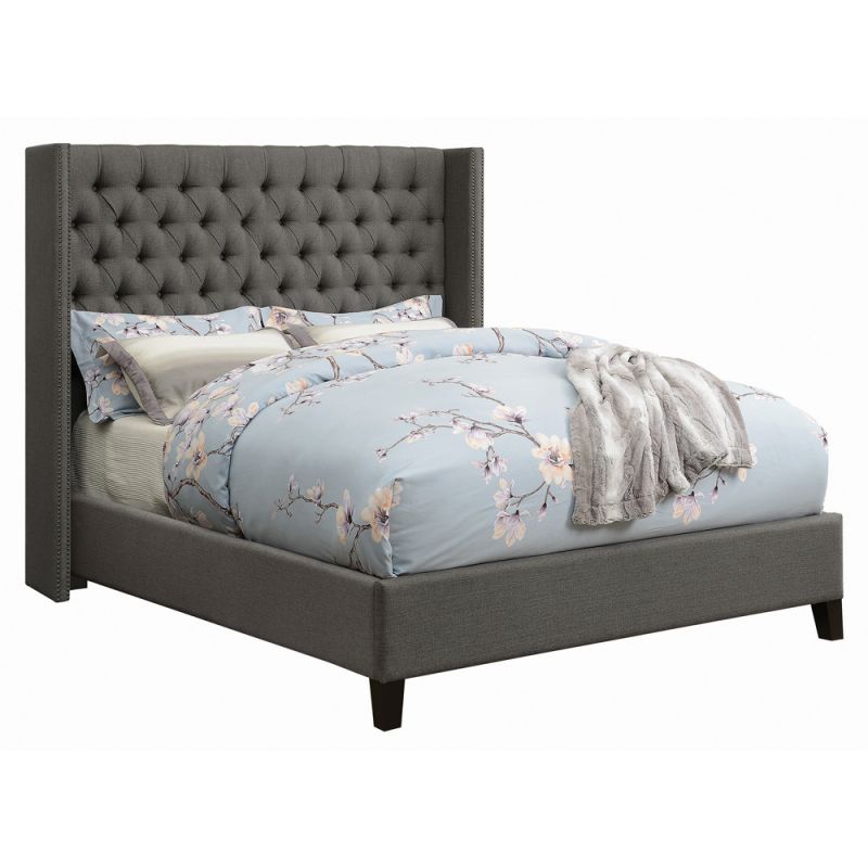 Coaster -  Bancroft Upholstered Bed E King Bed - 301405KE