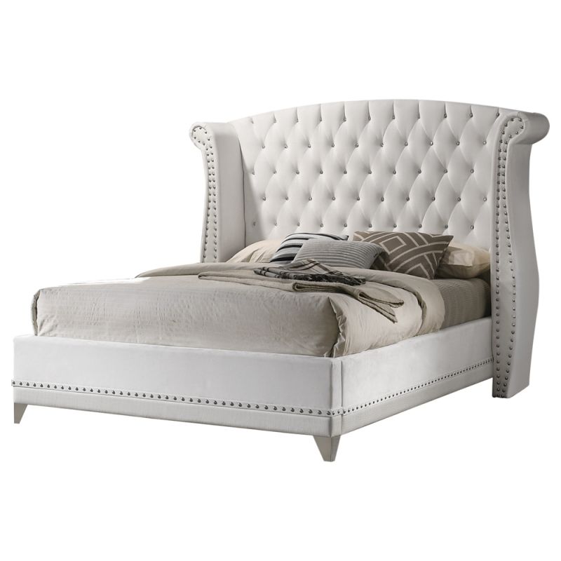 Coaster -  Barzini Upholstered Bed Queen Bed - 300843Q