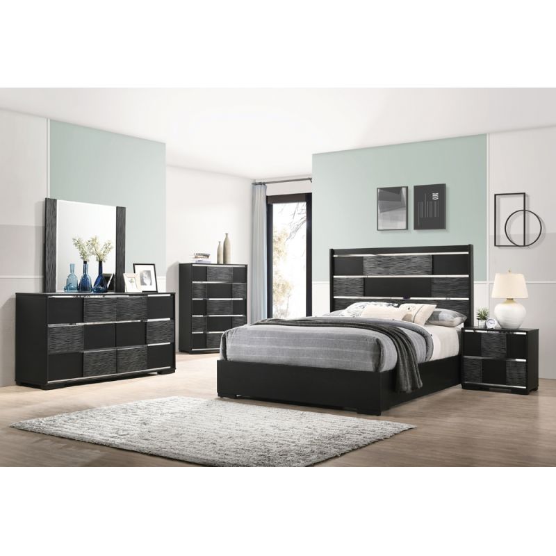 Coaster -  Blacktoft Bedroom Set - 207101KE-S4