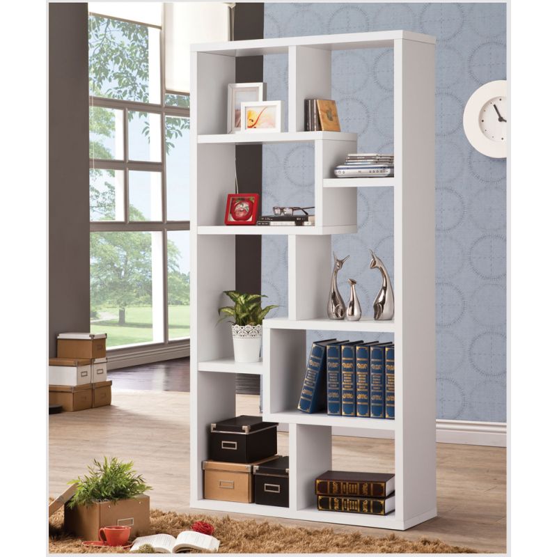 Coaster - Bookshelf (White) - 800136