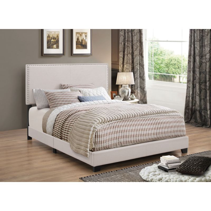 Coaster -  Boyd Upholstered Bed E King Bed - 350051KE