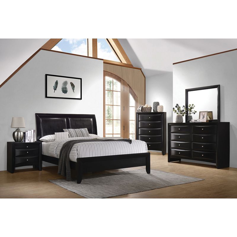 Coaster -  Briana Ca King 5Pc Set (Kw.Bed,Ns,Dr,Mr,Ch) - 200701KW-S5