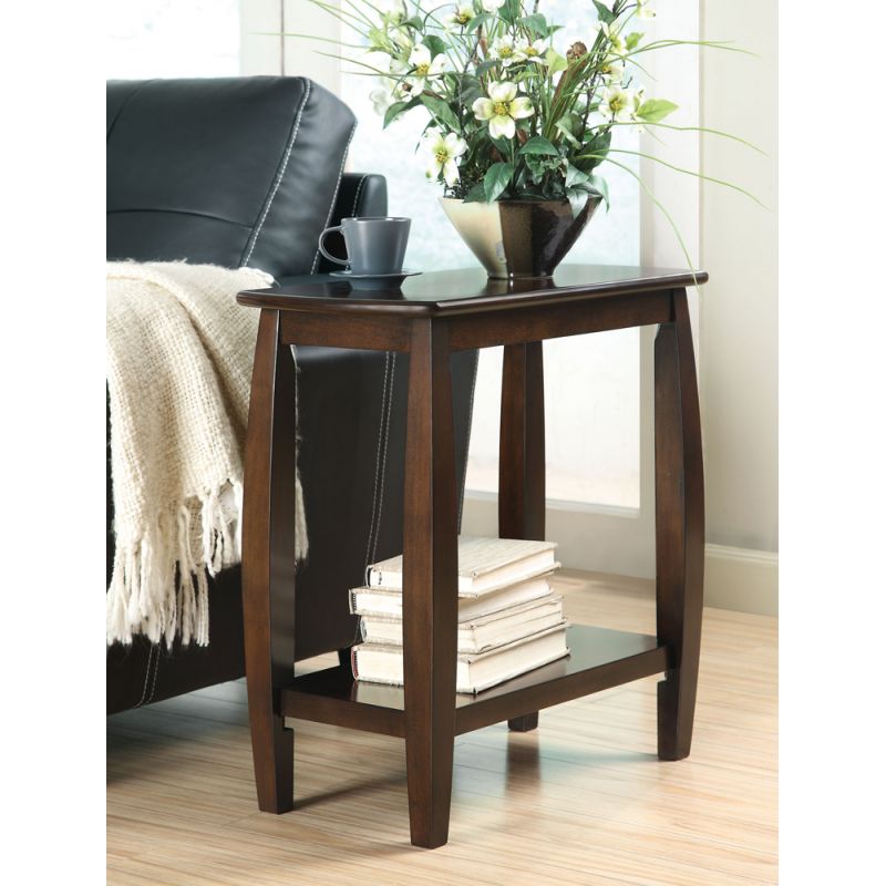 Coaster - Raphael Chairside Table (Cappuccino) - 900994