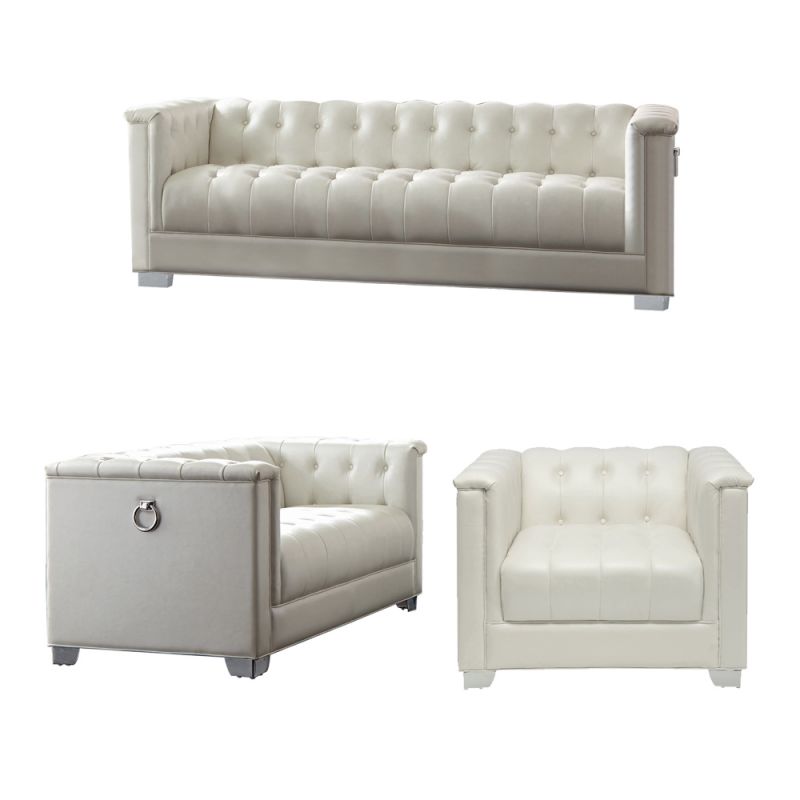 Coaster -  Chaviano 3 Pc (Sofa + Love+ Chair) - 505391-S3