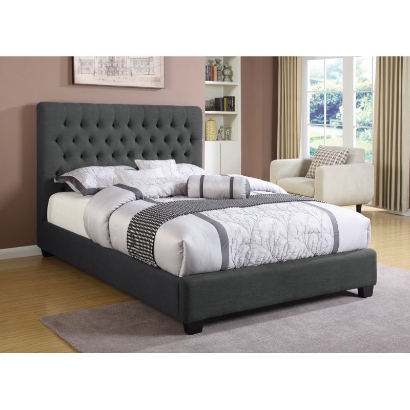 Coaster -  Chloe Upholstered Bed E King Bed - 300529KE
