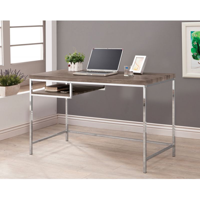 Coaster - Kravitz Computer Desk (Weathered Grey) - 801271