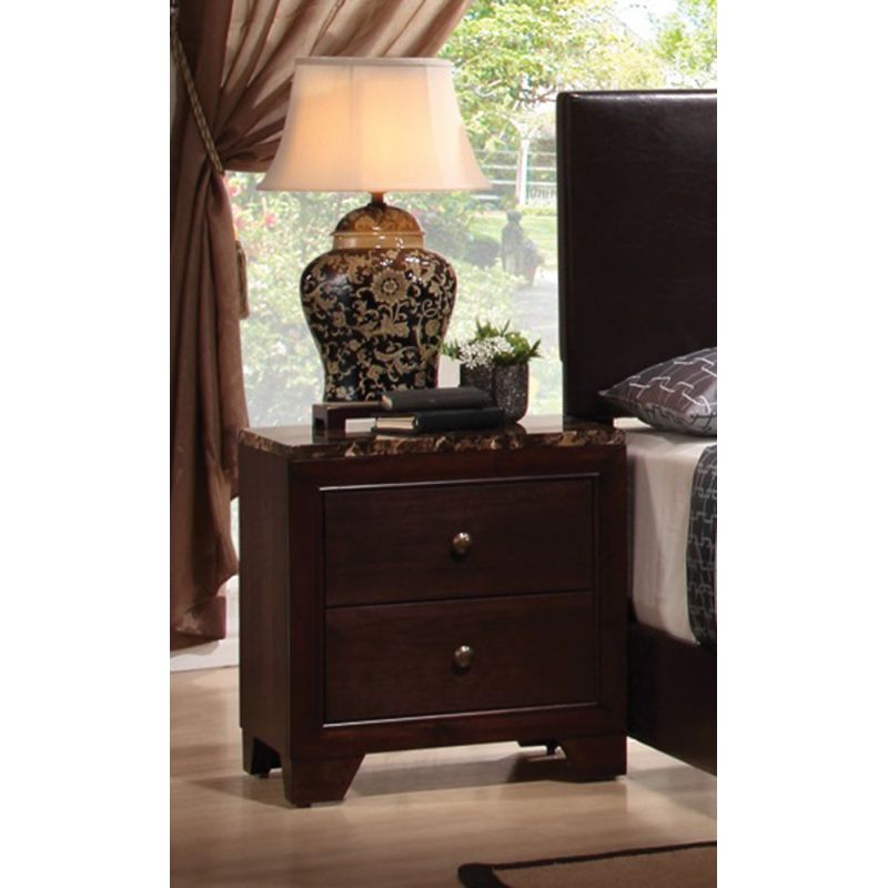 Coaster - Conner Night Stand in Walnut Finish - 200422