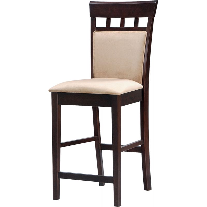 Coaster - Gabriel Counter Height Stool (Cappuccino/F) - (Set of 2) - 100219