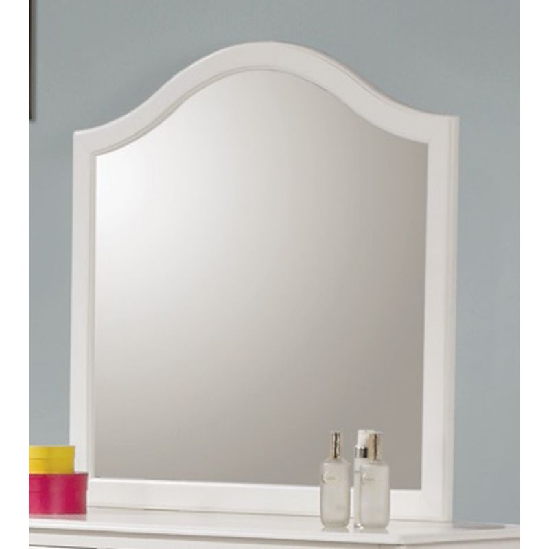 Coaster - Dominique Mirror in White Finish - 400564