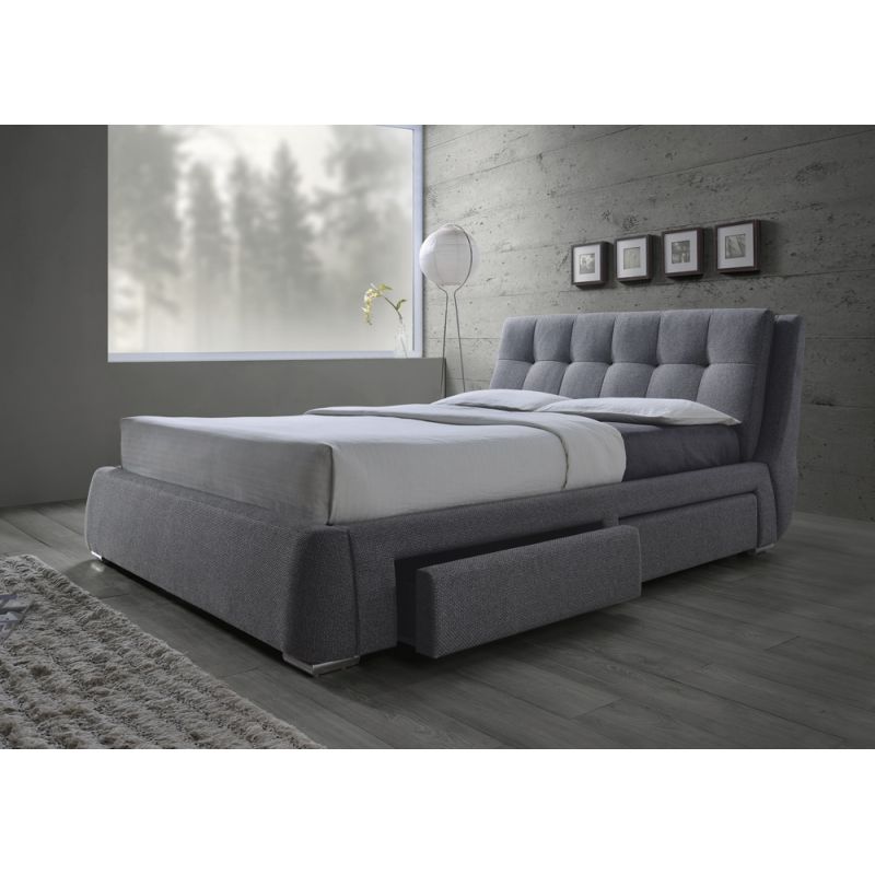 Coaster -  Fenbrook Upholstered Bed E King Storage Bed - 300523KE