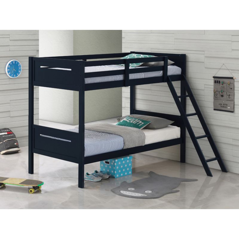 Coaster -  Littleton Bunk Bed Twin/Twin Bunk Bed - 405051BLU