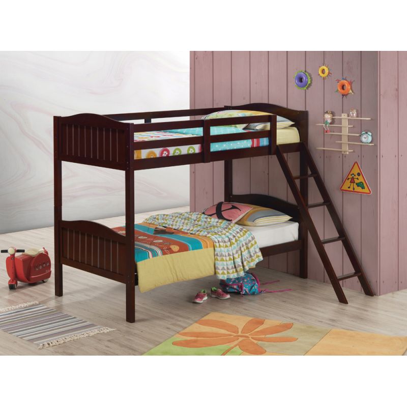 Coaster -  Littleton Bunk Bed Twin/Twin Bunk Bed - 405053BRN