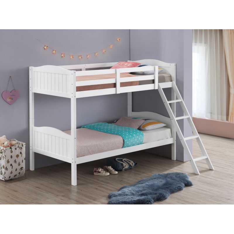 Coaster -  Littleton Bunk Bed Twin/Twin Bunk Bed - 405053WHT