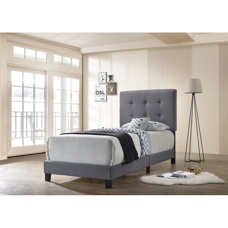 Coaster -  Mapes Upholstered Bed Twin Bed - 305747T