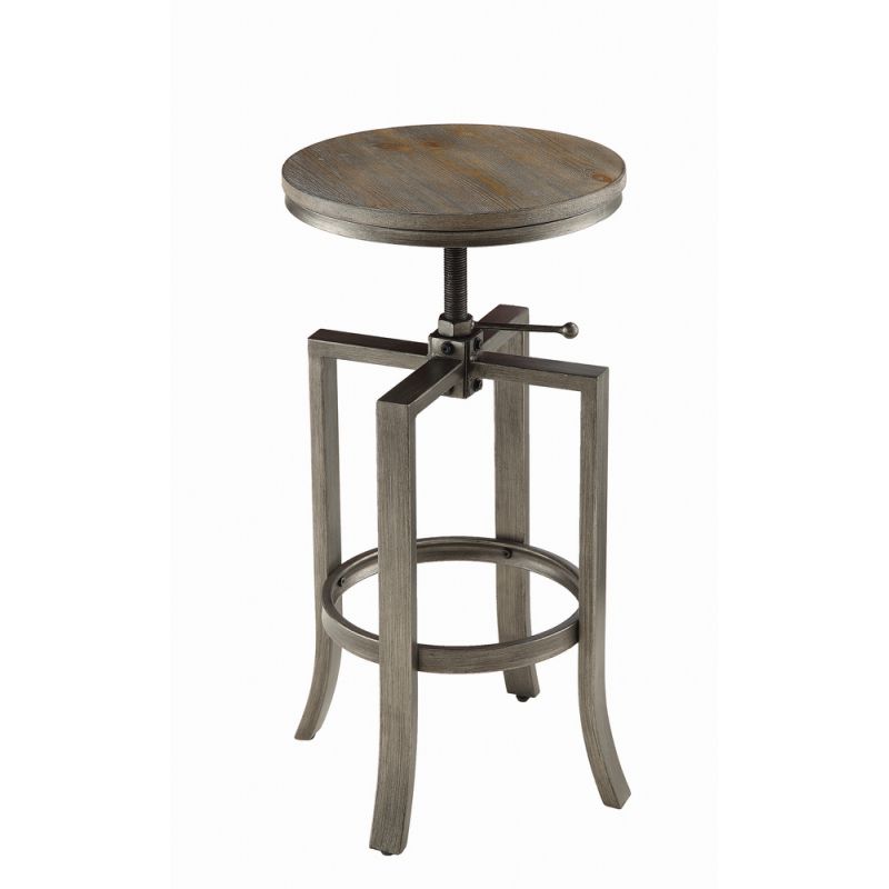 Coaster - Bartlett Rec Room/ Bar Tables: Rustic/Industrial Adjustable Bar Stool - 122101 (Set of 2)