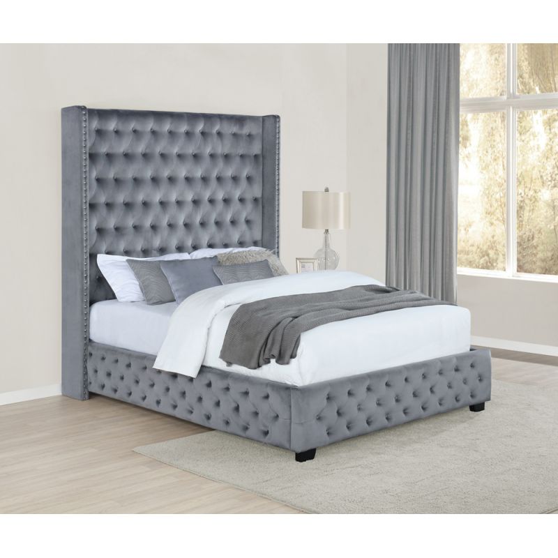 Coaster -  Rocori Upholstered Bed Queen Bed - 306075Q