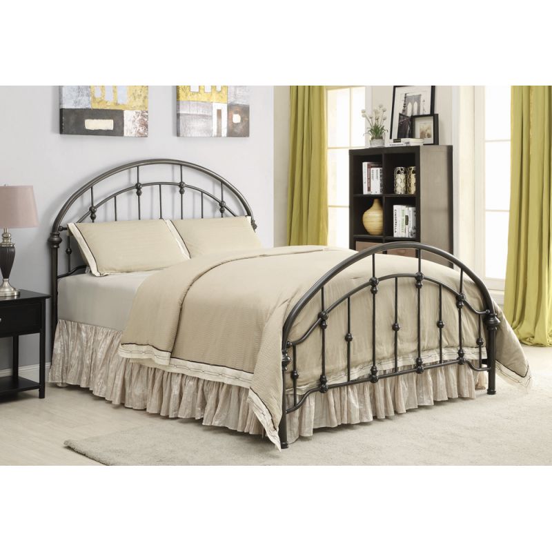 Coaster -  Rowan Metal Bed Queen Bed - 300407Q