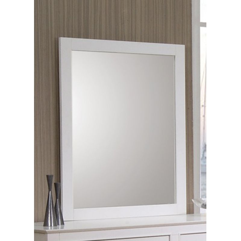 Coaster - Selena Mirror in White Finish - 400234