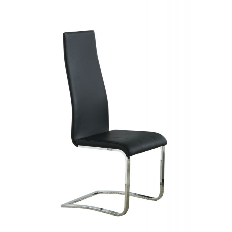 Coaster - Montclair Side Chair in Black (Set of 4) - 100515BLK