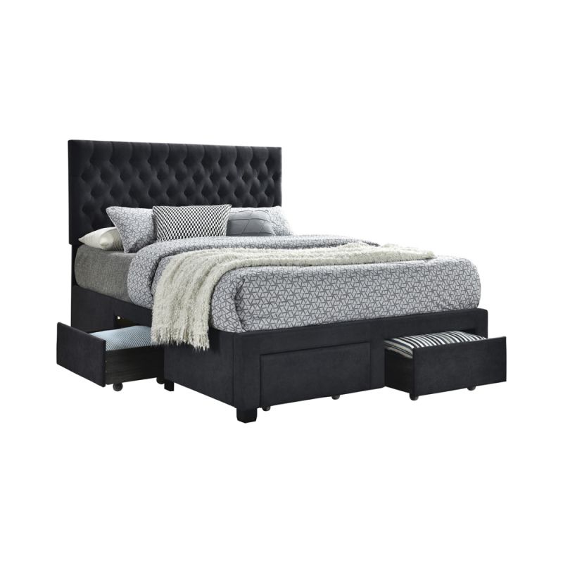 Coaster -  Soledad Upholstered Bed Queen Storage Bed - 305877Q