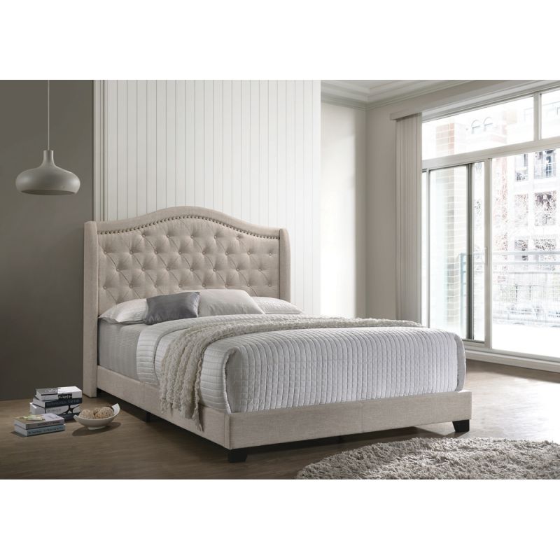 Coaster -  Sonoma Upholstered Bed E King Bed - 310073KE