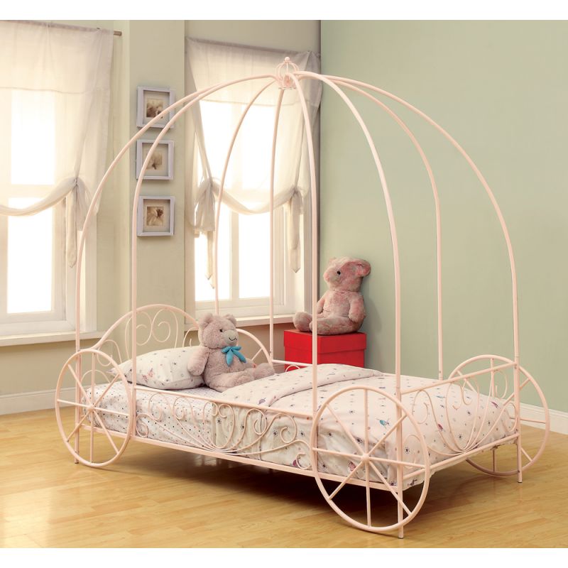 Coaster - Massi Twin Bed (Powder Pink) - 400155T