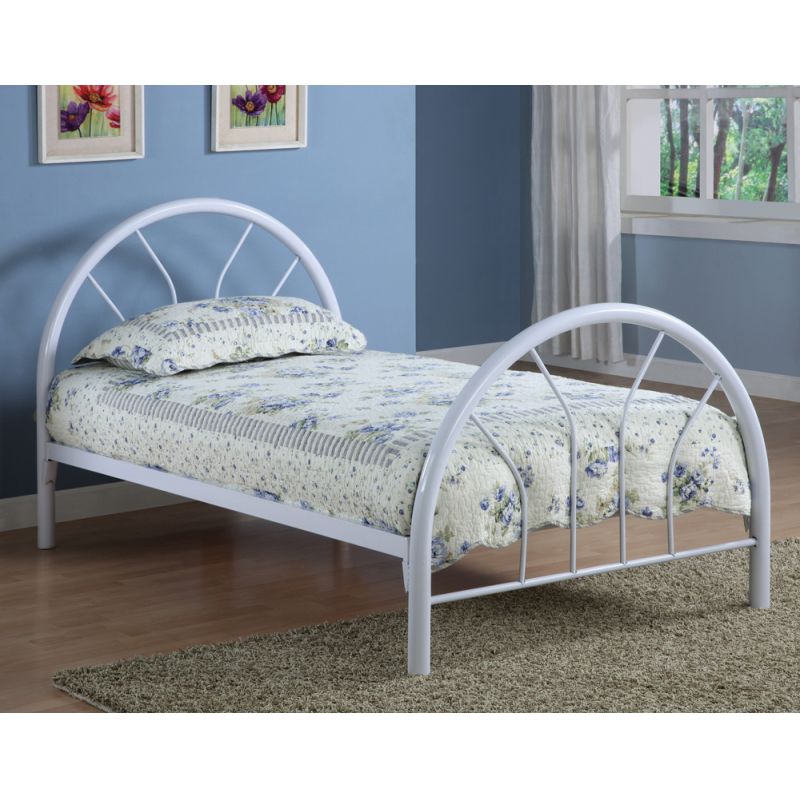 Coaster - Marjorie Twin Bed (White) - 2389W