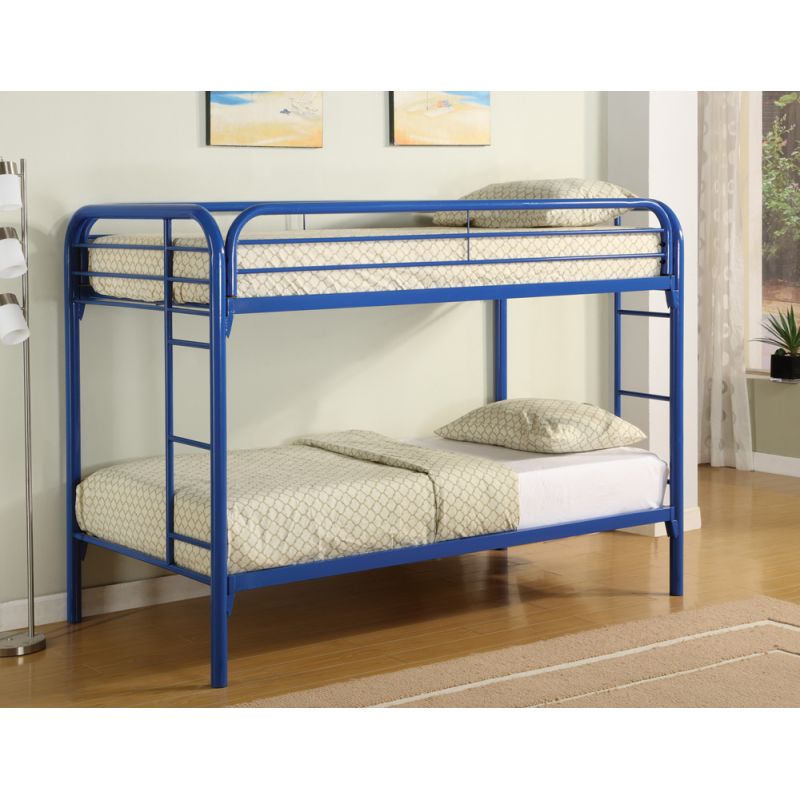 Coaster - Morgan Twin/Twin Bunk Bed (Blue) - 2256B