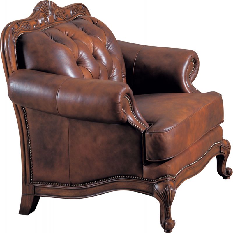 Coaster - Victoria Chair (Warm Brown) - 500683