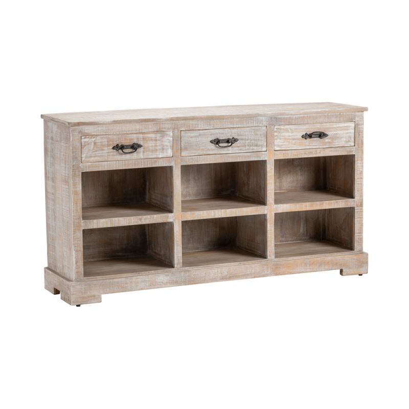 Crestview Collection - Adler Console 3 Drawer Sideboard - CVFNR787