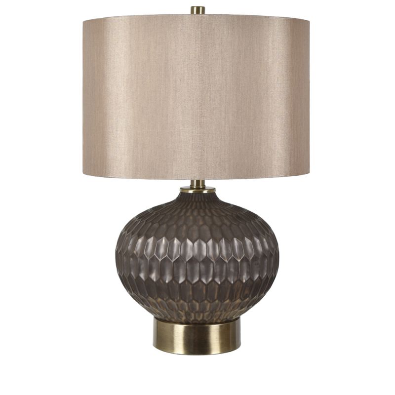 Crestview Collection - Bowen Faceted Table Lamp - CVAZP045