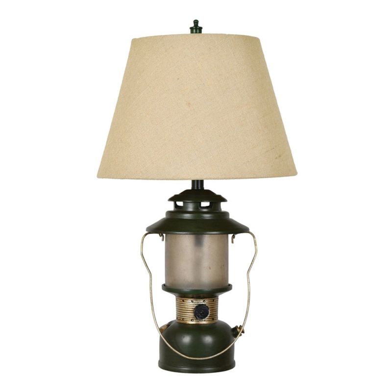 Crestview Collection - Camp Lantern Lamp with Nightlight - (Set of 2) - CVAVP790